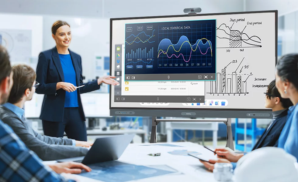 Interactive whiteboard display panel in oman